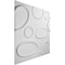 Ekena Millwork Felix EnduraWall Decorative 3D Wall Panel, White, 19 5/8"W x 19 5/8"H WP20X20FEWH - alternate 6